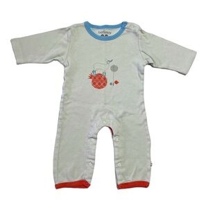 Babysoy organic holiday 🦌 romper 3-6m